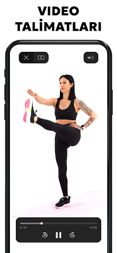 Evde Pilates Egzersizleri ekran görüntüsü