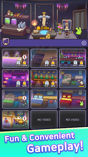 Idle Ghost Hotel - Cozy Games ekran görüntüsü