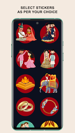 Gujarati Engagement Card Maker ekran görüntüsü