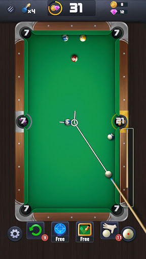 Billiard Hero:Bilardo ekran görüntüsü