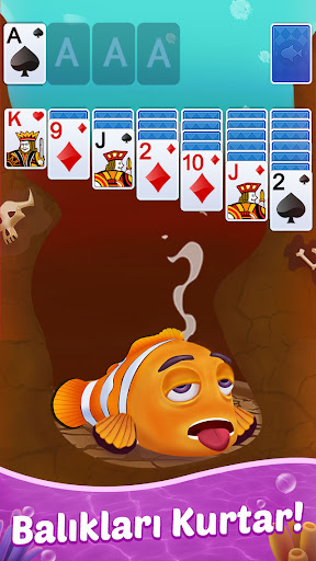 Solitaire 3D Balık ekran görüntüsü