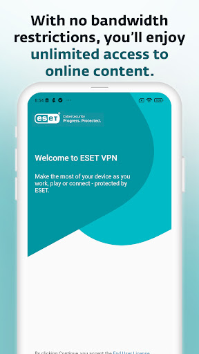 ESET VPN ekran görüntüsü