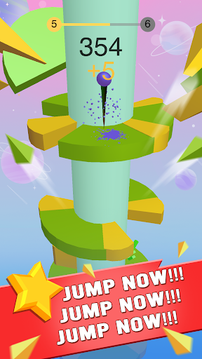 Helix Fall 3D ekran görüntüsü