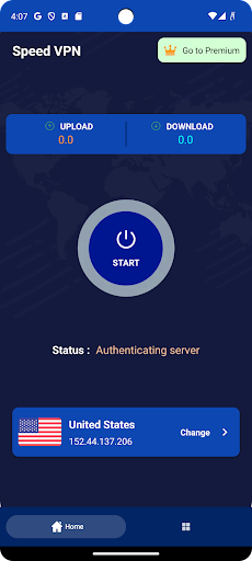 Speed VPN ekran görüntüsü