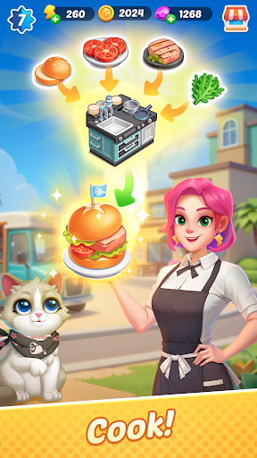Gossip Street: Merge & Story ekran görüntüsü