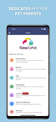 Time To Pet - Pet Care App ekran görüntüsü