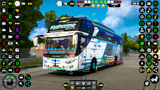 Public Coach Bus Driving Game ekran görüntüsü