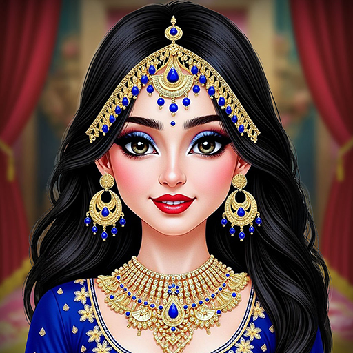 Hindistan Moda Giydirme Makyaj