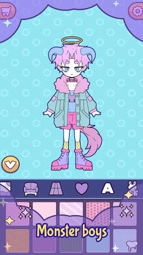 BatDoll monster boy maker game ekran görüntüsü