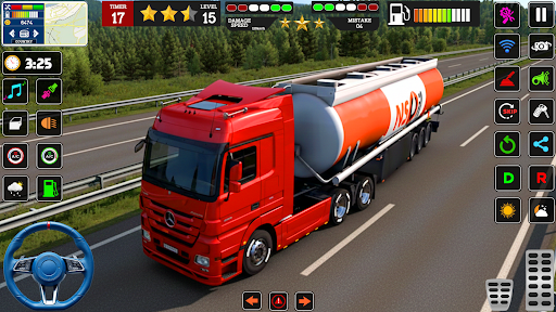 US truck transport Game 3d ekran görüntüsü