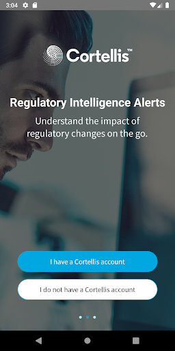 Cortellis Regulatory Alerts ekran görüntüsü