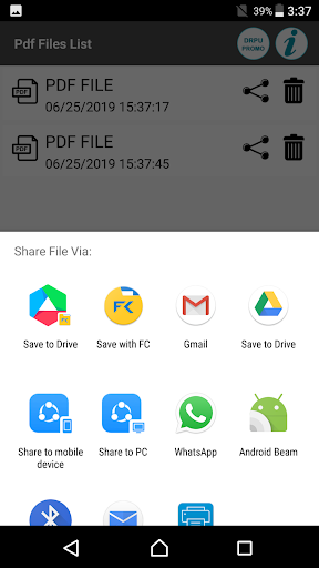 Excel to PDF Files Converter ekran görüntüsü