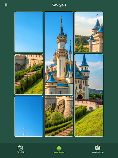 Cardscapes: Yapboz ekran görüntüsü