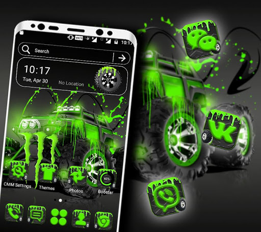Monster Truck Launcher Theme ekran görüntüsü
