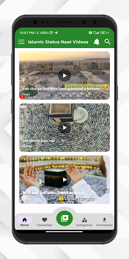 Islamic Video Status Naat Zikr ekran görüntüsü