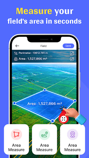 GPS Distance Land Area Measure ekran görüntüsü