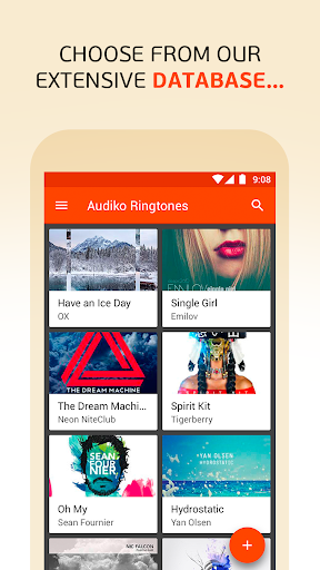 Audiko: ringtones, notificatio ekran görüntüsü