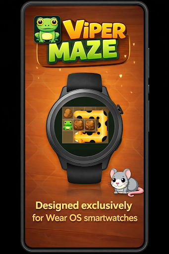 Viper Maze - Smartwatch puzzle ekran görüntüsü