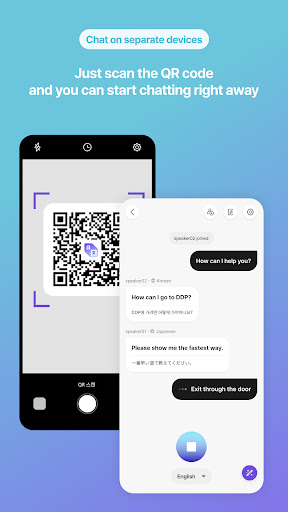 Flitto Chat Translation ekran görüntüsü