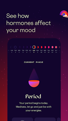 Stardust Period Tracker ekran görüntüsü