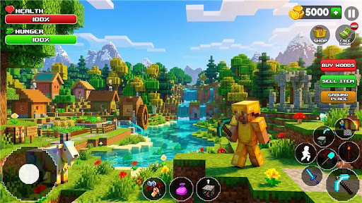 Minicraft: Block Building Game ekran görüntüsü