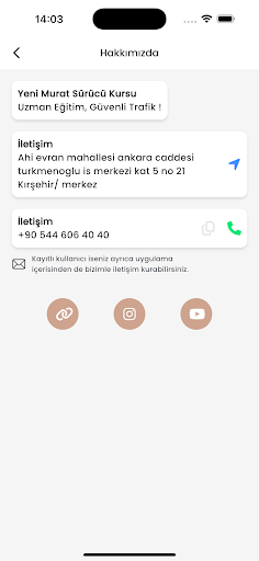 Yeni Murat Sürücü Kursu ekran görüntüsü