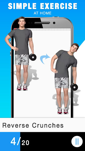 Abs Workout for Men - Six Pack ekran görüntüsü