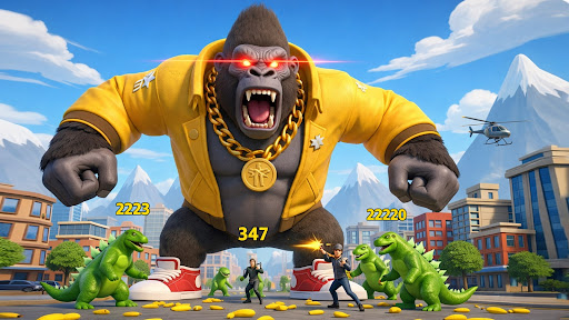 Giant Gorilla Escape Monster ekran görüntüsü