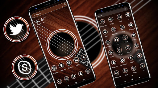 Guitar Launcher Theme ekran görüntüsü