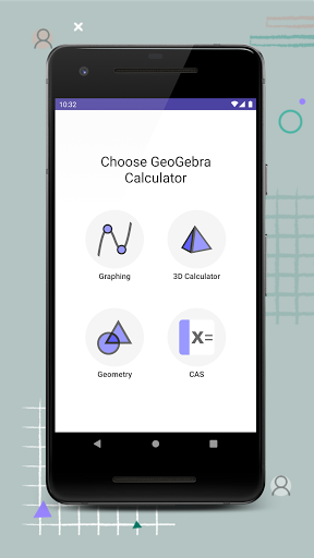 GeoGebra Calculator Suite ekran görüntüsü