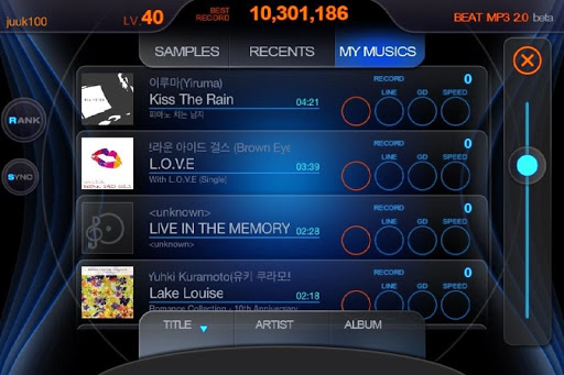 BEAT MP3 2.0 - Rhythm Game ekran görüntüsü
