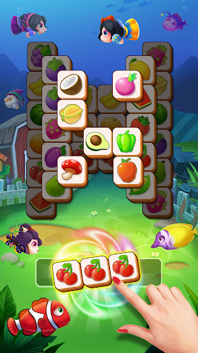 Tile Fish Match Puzzle Game ekran görüntüsü