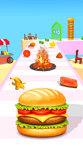 Burger Stack Cooking Games ekran görüntüsü