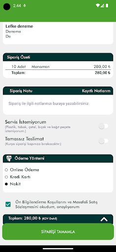 Foodon ekran görüntüsü