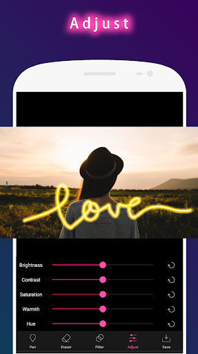 Neon Effect Brush : draw glow ekran görüntüsü