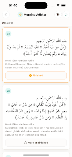 Dhikr Counter Pro ekran görüntüsü