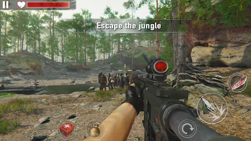 Fire Apocalypse: Zombie Games ekran görüntüsü