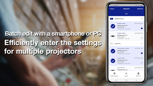 Epson Projector Config Tool ekran görüntüsü