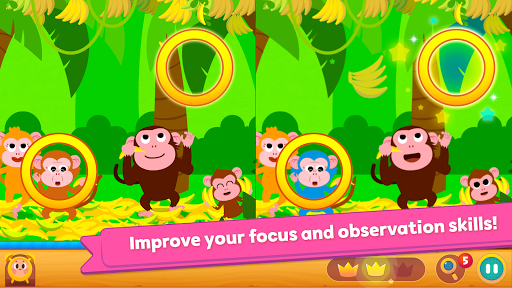 Pinkfong Spot the difference : ekran görüntüsü