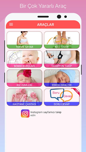 Gün Gün Gebelik Takibi ekran görüntüsü