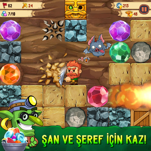 Dig Out! Zindan oyunları ekran görüntüsü