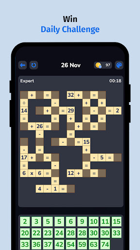 CrossMaths - Sayı Bulmacası ekran görüntüsü
