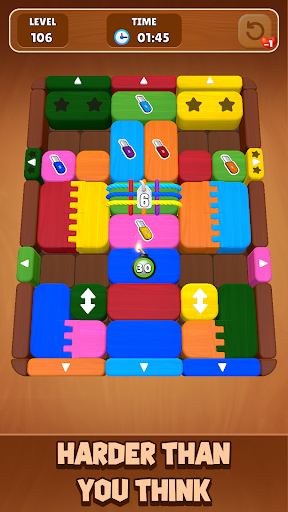 Wood Escape: Color Block ekran görüntüsü