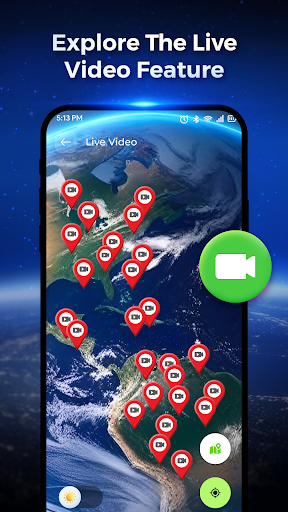 3D Earth Map: Live World View ekran görüntüsü