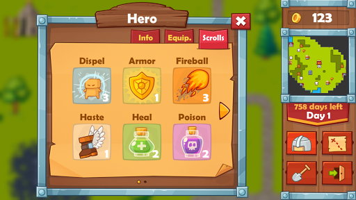 Heroes 2 : The Undead King ekran görüntüsü