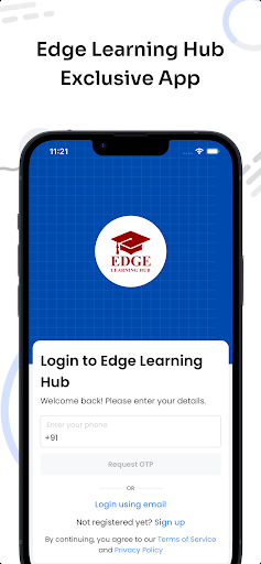 Edge Learning Hub ekran görüntüsü
