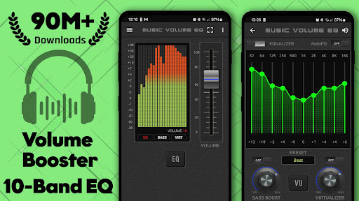 Music Volume EQ - Ekolayzır ekran görüntüsü