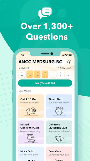 Med-Surg Nurse Exam Prep 2026 ekran görüntüsü