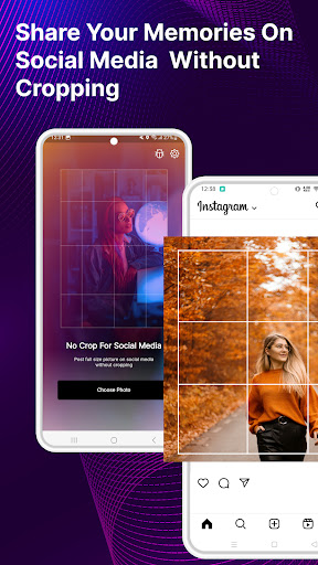 eZy No Crop for Social Media ekran görüntüsü