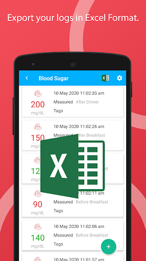 Glucose Tracker: Sugar Diary ekran görüntüsü
